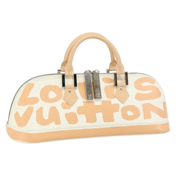 【原宿店限定】ルイ・ヴィトン LOUIS VUITTON アルマホリゾンタル ハンドバッグ モノグラム グラフィティ ホワイト オレンジ M92176 レディース ep11752V