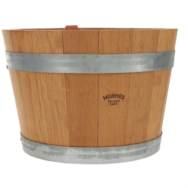 【原宿店限定】エルメス HERMES バケット　グルーム ハンドバッグ ウッド ベージュ レディース 145802V