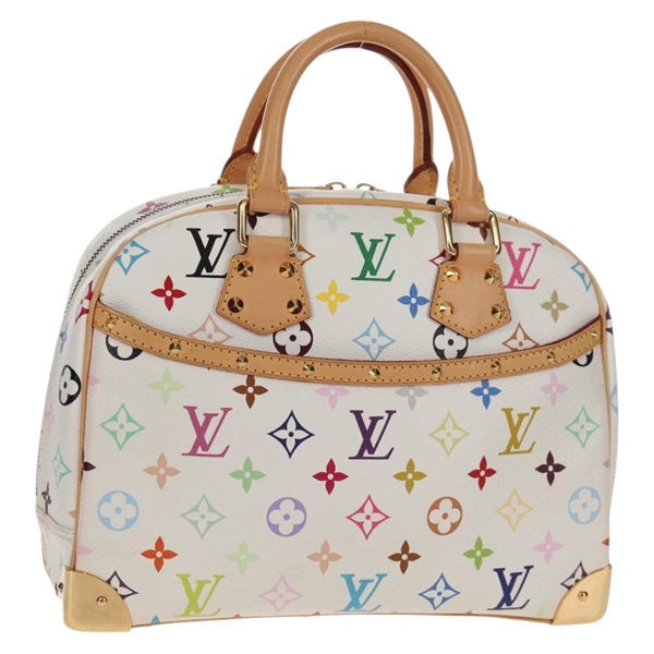 【原宿店限定】ルイ・ヴィトン LOUIS VUITTON トゥルーヴィル ハンドバッグ モノグラム・マルチカラー ホワイト M92663 レディース 153633SM