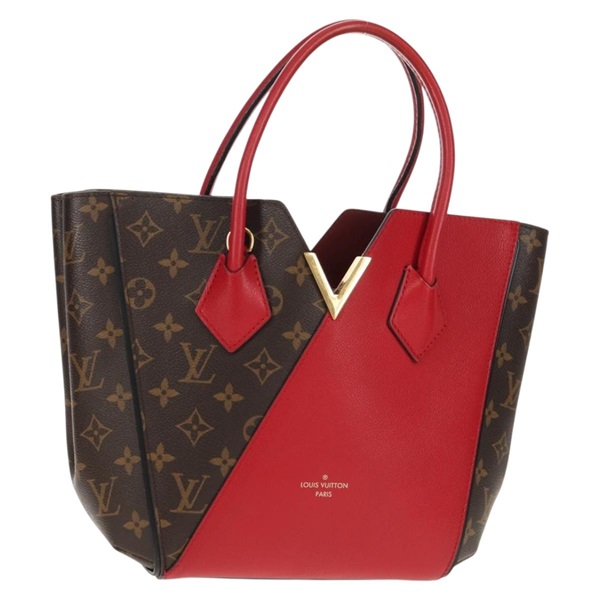 【原宿店限定】ルイ・ヴィトン LOUIS VUITTON キモノPM ハンドバッグ モノグラム 2way レッド M41856 レディース 154172V