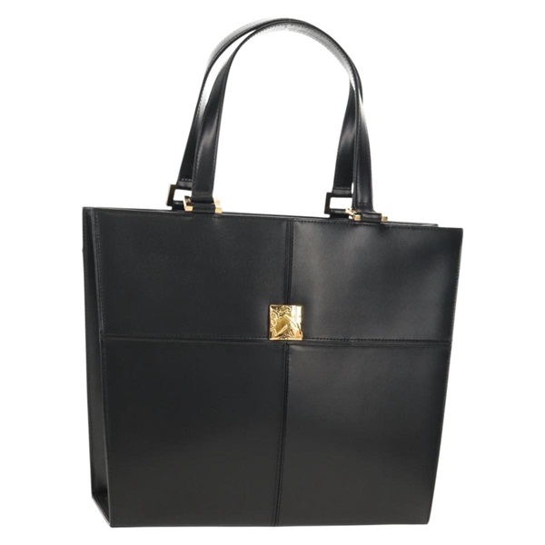 【原宿店限定】サンローラン SAINT LAURENT ハンドバッグ レザー ゴールド ブラック レディース 148653V