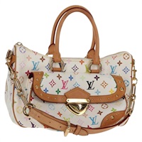 【原宿店限定】ルイ・ヴィトン LOUIS VUITTON リタ ハンドバッグ モノグラムマルチカラー 2way ホワイト M40125 レディース ka242A