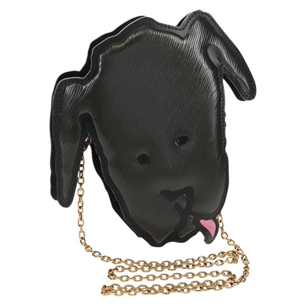 【原宿店限定】ルイ・ヴィトン LOUIS VUITTON ドッグフェイスポシェット ショルダーバッグ エピ グレー M53171 レディース 142694M