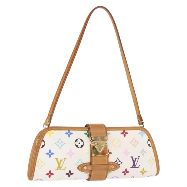 【原宿店限定】ルイ・ヴィトン LOUIS VUITTON シャーリー ショルダーバッグ モノグラムマルチカラー ホワイト M40049 レディース 134364AV