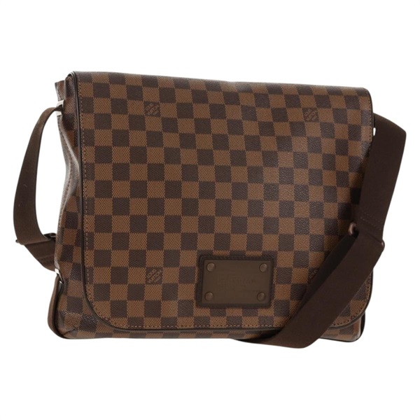 【原宿店限定】ルイ・ヴィトン LOUIS VUITTON ブルックリン MM ショルダーバッグ ダミエ エベヌ N51211 レディース 149463V