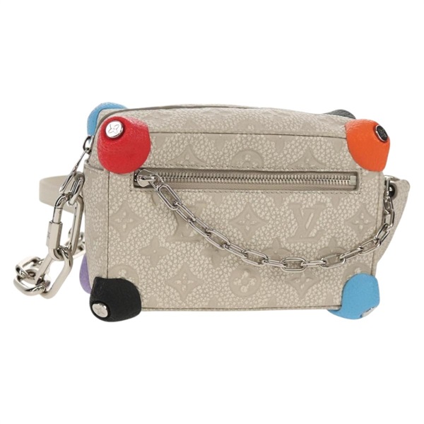 【原宿店限定】ルイ・ヴィトン LOUIS VUITTON クライミング　ソフトトランク ショルダーバッグ トリヨンモノグラム グレー M81606 レディース 146364SM