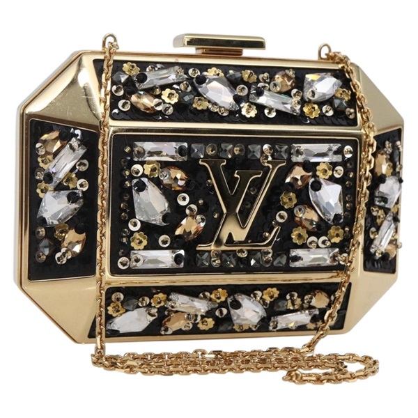 【原宿店限定】ルイ・ヴィトン LOUIS VUITTON ミノディエール ショルダーバッグ ビーズ メタル ゴールド レディース 154628SM