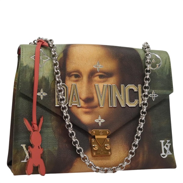 【原宿店限定】ルイ・ヴィトン LOUIS VUITTON ポシェットチェーン ショルダーバッグ マスターズコレクション ピンク M64626 レディース 107057SA