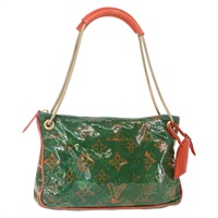 【原宿店限定】ルイ・ヴィトン LOUIS VUITTON リチャード プリンス ポシェット ショルダーバッグ モノグラムボンボン グリーン M95748 レディース 152996