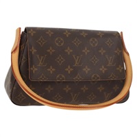 【原宿店限定】ルイ・ヴィトン LOUIS VUITTON ミニルーピング ショルダーバッグ モノグラム M51147 レディース yk19520V