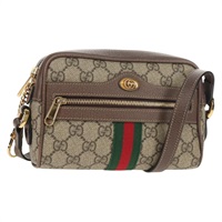 【原宿店限定】グッチ GUCCI ショルダーバッグ オフィディア GGスプリーム ウェブシェリーライン PVC ベージュ 517350 レディース yk19604M