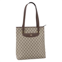 【原宿店限定】グッチ GUCCI トートバッグ GGスプリーム PVC ベージュ ゴールド レディース 148851V
