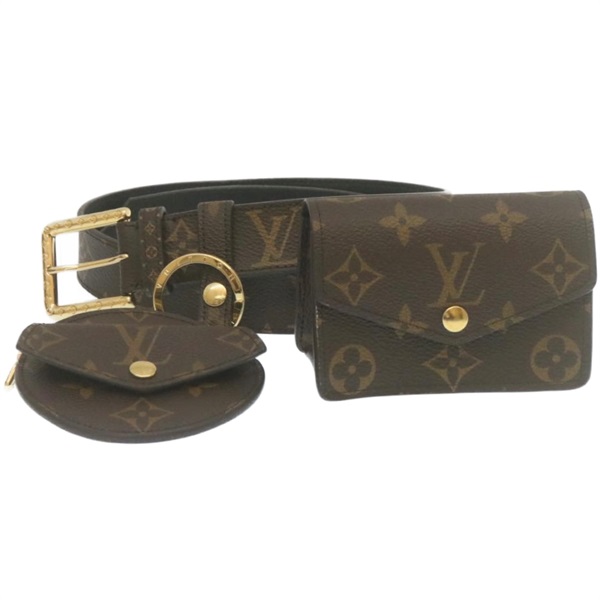【原宿店限定】ルイ・ヴィトン LOUIS VUITTON サンチュールデイリーマルチポケット ウエストバッグ モノグラム M0236Y レディース ai676A