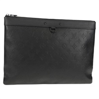 【原宿店限定】ルイ・ヴィトン LOUIS VUITTON ポシェットディスカバリー クラッチバッグ モノグラムシャドウ ブラック M62903 レディース 149314M