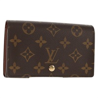 【原宿店限定】ルイ・ヴィトン LOUIS VUITTON ポルトモネビエトレゾール 財布 モノグラム M61730 レディース am9412V