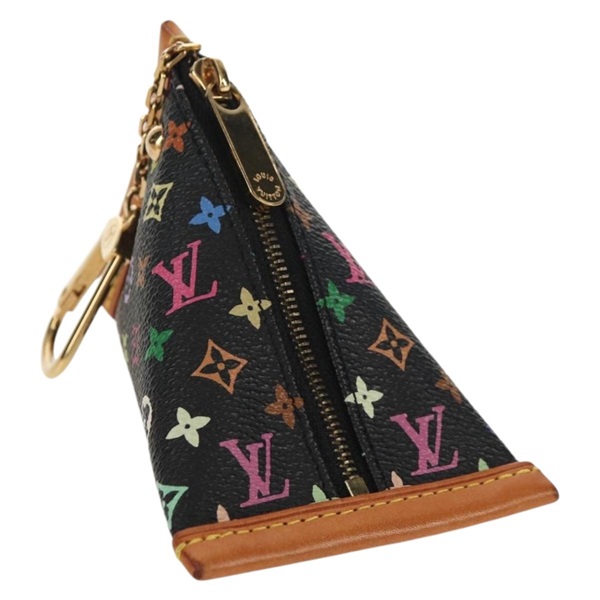 【原宿店限定】ルイ・ヴィトン LOUIS VUITTON ベルランゴ コインケース モノグラムマルチカラー ブラック M58029 レディース 152663V