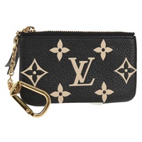 【原宿店限定】ルイ・ヴィトン LOUIS VUITTON ポシェット・クレ コインケース モノグラムアンプラント ブラック M80885 レディース 154178M
