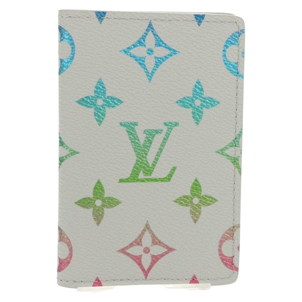【原宿店限定】ルイ・ヴィトン LOUIS VUITTON オーガナイザー ドゥ ポッシュ カードケース マルチカラー グレー M13910 レディース 136560M