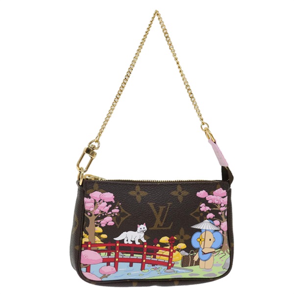 【原宿店限定】ルイ・ヴィトン LOUIS VUITTON ミニポシェットアクセソワール ポーチ モノグラムヴィヴィエンヌ M45905 レディース 70308A