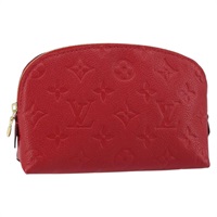 【原宿店限定】ルイ・ヴィトン LOUIS VUITTON ポシェット・コスメティックPM ポーチ モノグラムアンプラント レッド M69414 レディース 154301