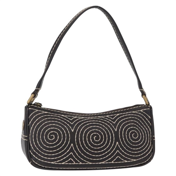 【原宿店限定】セリーヌ CELINE アクセサリーポーチ キャンバス ブラウン レディース 154612