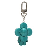 【原宿店限定】ルイ・ヴィトン LOUIS VUITTON ビジューサック チャーム ヴィヴィエンヌ メタル ライトブルー M00484 レディース 115996SA