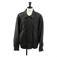 【原宿店限定】バリー BALLY 上着 レザージャケット レザー ブラック メンズ 148983V