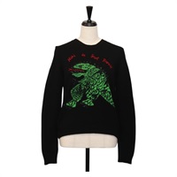 【原宿店限定】クリスチャンディオール Christian Dior 上着 セーター カシミア ブラック レディース 152471M