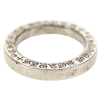 【原宿店限定】クロムハーツ Chrome Hearts 3mm スペーサープレーンリング リング・指輪 Ag925 シルバー レディース 142409M