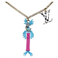 【原宿店限定】ルイ・ヴィトン LOUIS VUITTON LVアニマルズ ネックレス メタル ゴールドトーン MP2928 レディース 154037SAM