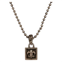 【原宿店限定】クロムハーツ Chrome Hearts フレームドBSフレア チャーム Ag925 シルバー レディース 152462M