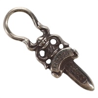 【原宿店限定】クロムハーツ Chrome Hearts ダガー ペンダントトップ チャーム Ag925 シルバー レディース 152463M