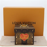 【原宿店限定】ルイ・ヴィトン LOUIS VUITTON カードボード ボックス NIGO アクセサリーケース モノグラムストライプ タイガー ブラウン GI0718 レディース 43816S