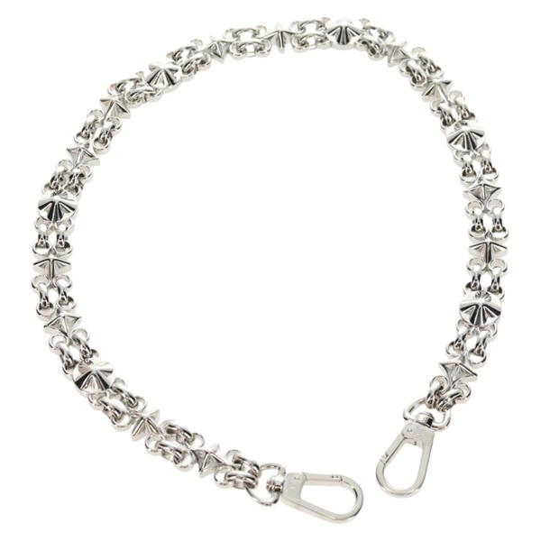 【原宿店限定】ルイ・ヴィトン LOUIS VUITTON ショルダーストラップ チェーン メタル 60cm シルバー レディース 150634M