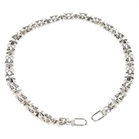 【原宿店限定】ルイ・ヴィトン LOUIS VUITTON ショルダーストラップ チェーン メタル 65cm シルバー レディース 150642M