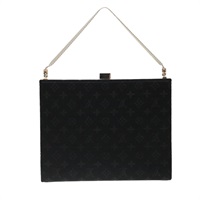【原宿店限定】ルイ・ヴィトン LOUIS VUITTON アンジュＭＭ ハンドバッグ モノグラムサテン ブラック M92101 レディース 31990A