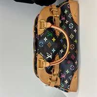 【原宿店限定】LOUIS VUITTON マルチカラー クラウディア ブラック ハンドバッグ 130301