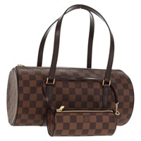【原宿店限定】ルイ・ヴィトン LOUIS VUITTON パピヨン30 ハンドバッグ ダミエ エベヌ N51303 レディース 158050V