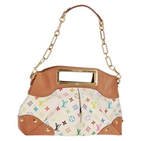 【原宿店限定】ルイ・ヴィトン LOUIS VUITTON ジュディ MM ハンドバッグ モノグラムマルチカラー 2way ホワイト M40255 レディース 159086V