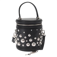 【原宿店限定】ルイ・ヴィトン LOUIS VUITTON LV×YK カンヌ ハンドバッグ レザー ブラック M21667 レディース BA9227SM