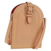 【原宿店限定】ルイ・ヴィトン LOUIS VUITTON LVネームタグXLクラッチ ショルダーバッグ レザー ベージュ M82225 レディース 145840SM