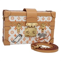 【原宿店限定】ルイ・ヴィトン LOUIS VUITTON プティットマルNM ショルダーバッグ キャットグラム ホワイト レディース 110163S