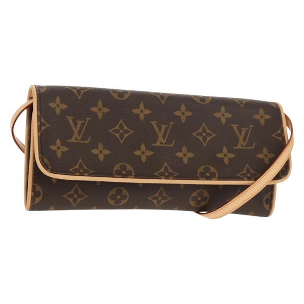 【原宿店限定】ルイ・ヴィトン LOUIS VUITTON ポシェット・ツインGM ショルダーバッグ モノグラム M51852 レディース am9943V