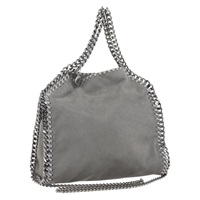 【原宿店限定】ステラ マッカートニー Stella MacCartney ファラベラ ショルダーバッグ チェーン ポリエステル グレー シルバー 371223 レディース am10085V