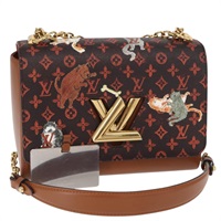 【原宿店限定】ルイ・ヴィトン LOUIS VUITTON ツイストMM ショルダーバッグ キャットグラム M44408 レディース BA8995SAM