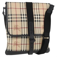 【原宿店限定】バーバリー BURBERRY ショルダーバッグ ノバチェック PVC ベージュ レディース ka650V