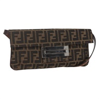 【原宿店限定】フェンディ FENDI ショルダーバッグ ズッカキャンバス ブラウン ブラック レディース 157270V