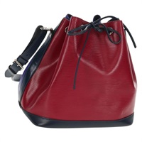 【原宿店限定】ルイ・ヴィトン LOUIS VUITTON プチノエ ショルダーバッグ エピ トリコロール パープル レッド レディース 157854V