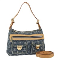 【原宿店限定】ルイ・ヴィトン LOUIS VUITTON バギーPM ショルダーバッグ モノグラムデニム ブルー M95049 レディース 158872SAV