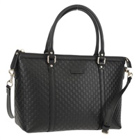 【原宿店限定】グッチ GUCCI トートバッグ マイクロGGキャンバス アウトレット 2way ブラック ゴールド 449656 レディース 153748SAM